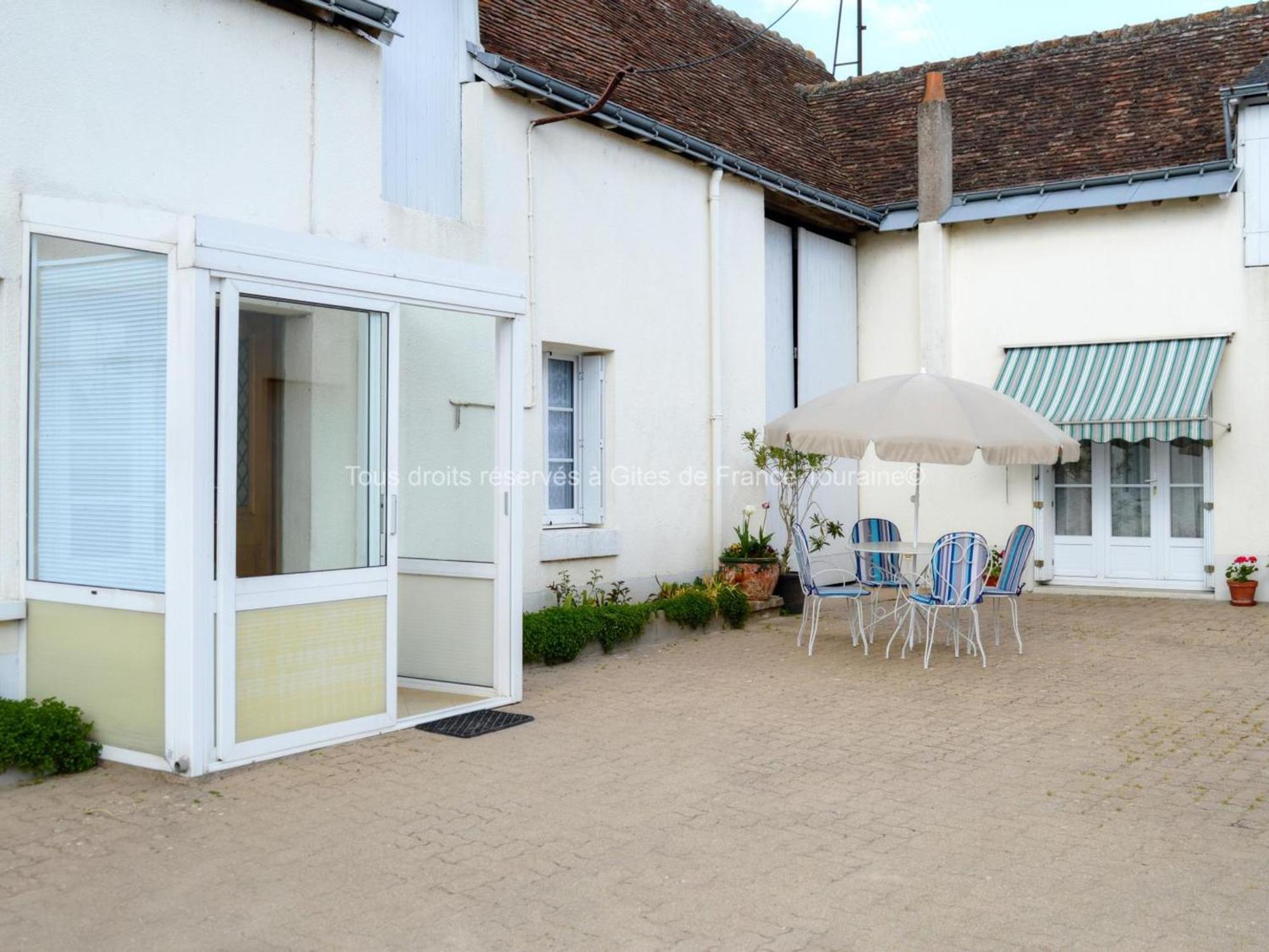 Gite Charmant Pres De Tours Et Amboise Avec Wi-Fi, Cour Privative, Garage A Velos, Accepte Animaux - Fr-1-381-503 Vernou-sur-Brenne Exterior foto