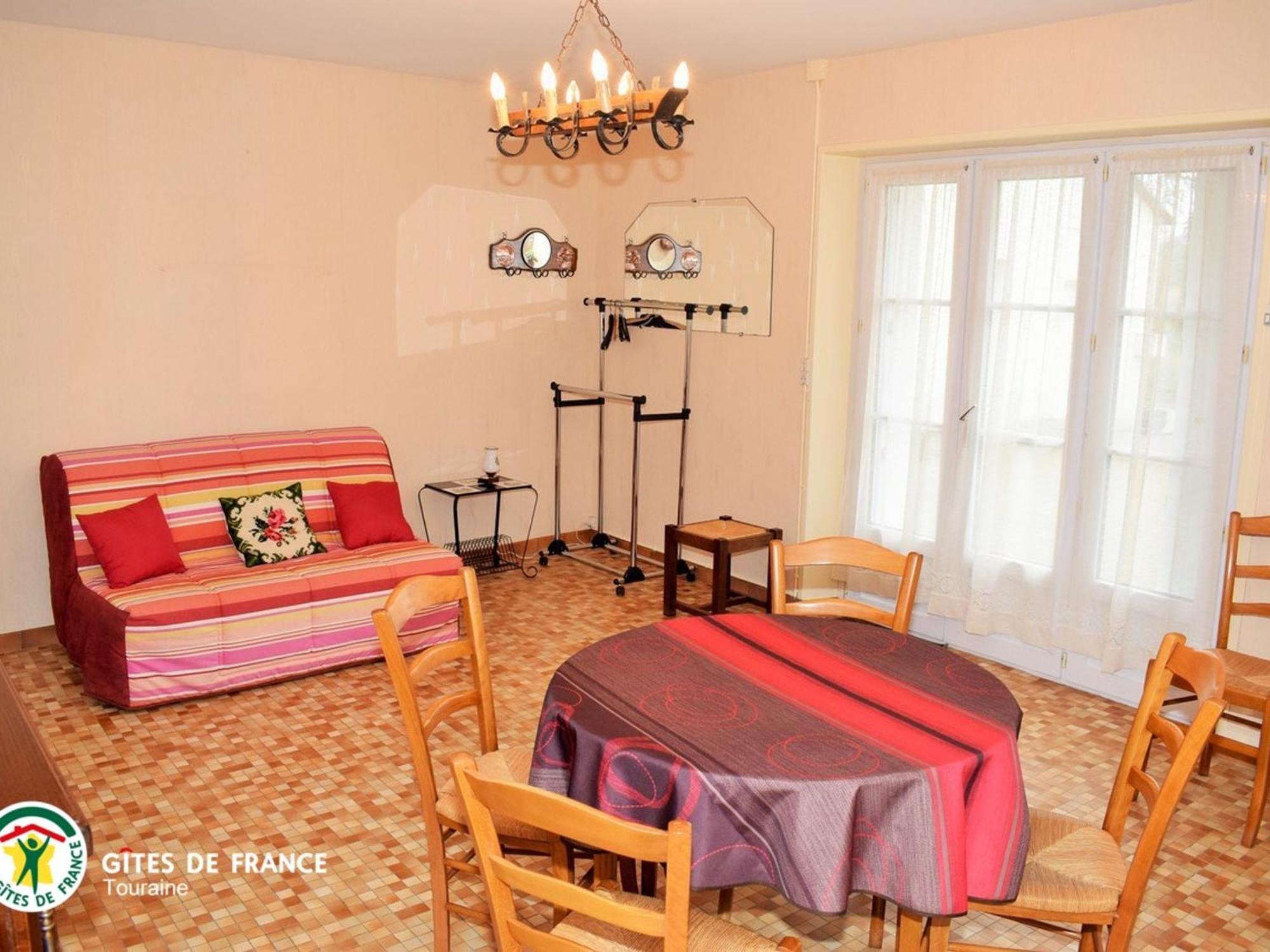 Gite Charmant Pres De Tours Et Amboise Avec Wi-Fi, Cour Privative, Garage A Velos, Accepte Animaux - Fr-1-381-503 Vernou-sur-Brenne Exterior foto