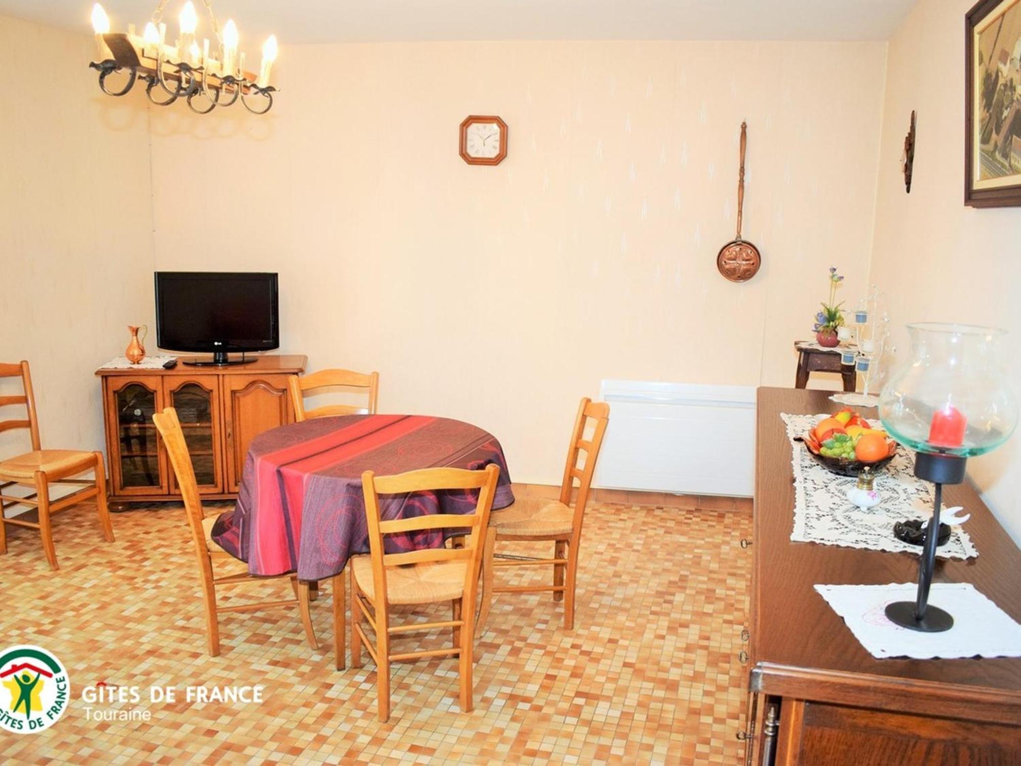 Gite Charmant Pres De Tours Et Amboise Avec Wi-Fi, Cour Privative, Garage A Velos, Accepte Animaux - Fr-1-381-503 Vernou-sur-Brenne Exterior foto