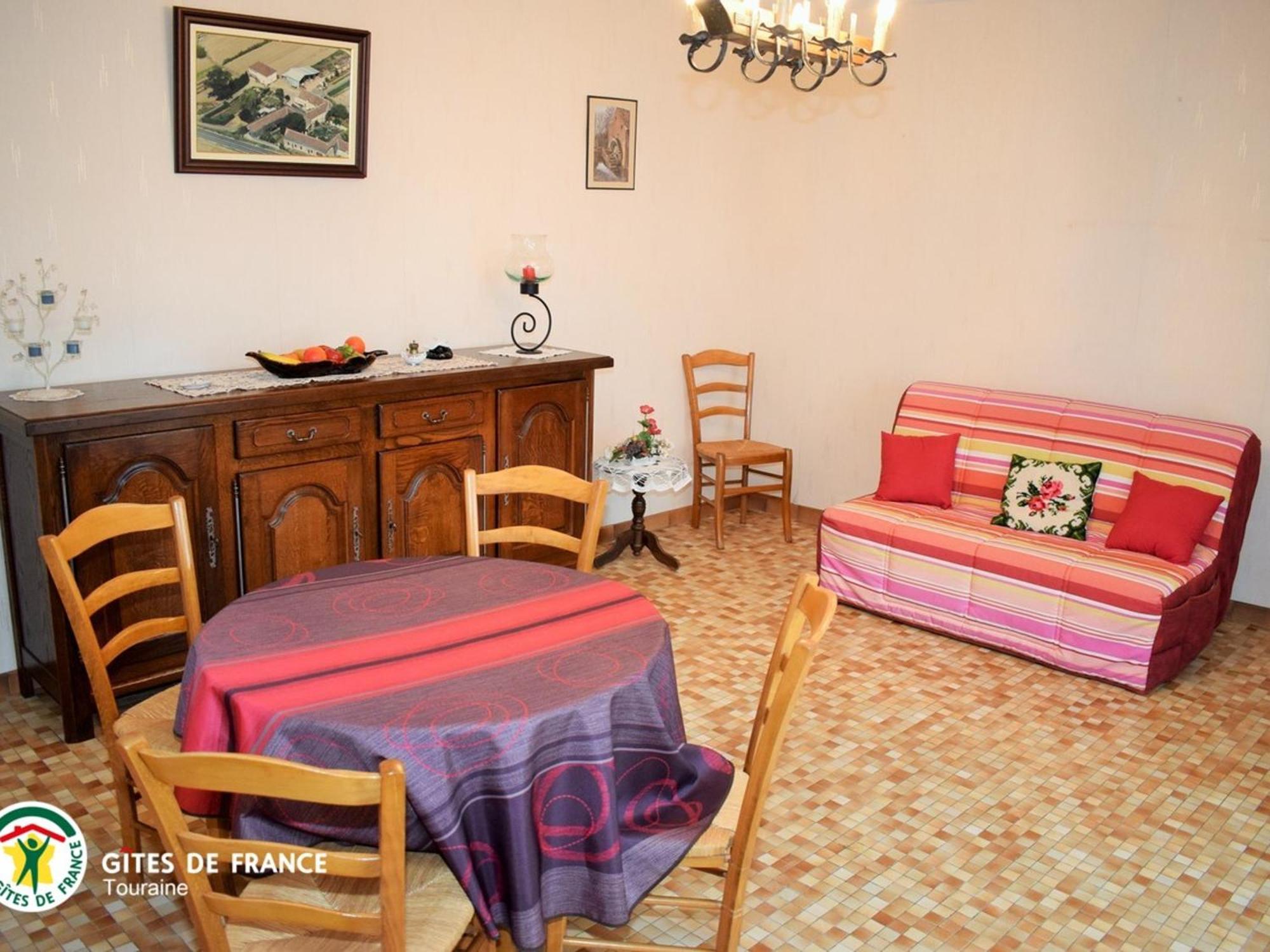 Gite Charmant Pres De Tours Et Amboise Avec Wi-Fi, Cour Privative, Garage A Velos, Accepte Animaux - Fr-1-381-503 Vernou-sur-Brenne Exterior foto